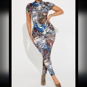 **SOLD** A Work of Art Bodysuit